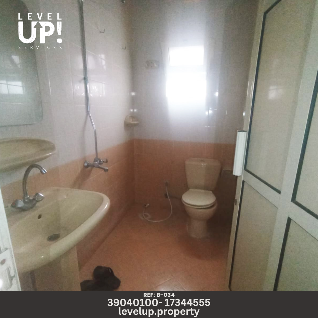 CONVINIENT FLAT FOR RENT LOCATION MUHARRAQ REF B 034
