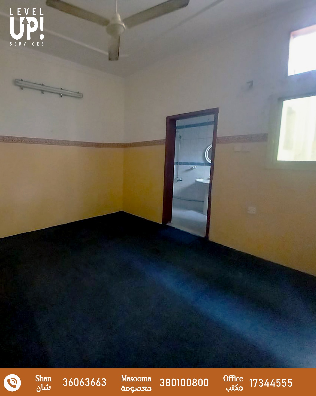 GOOD FLAT FOR RENT LOCATION MUHARRAQ REF B 040