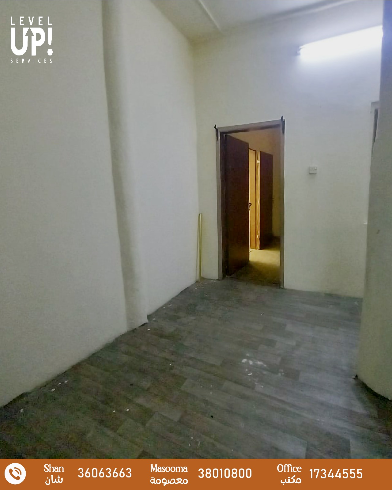 GOOD FLAT FOR RENT LOCATION MUHARRAQ REF B 042