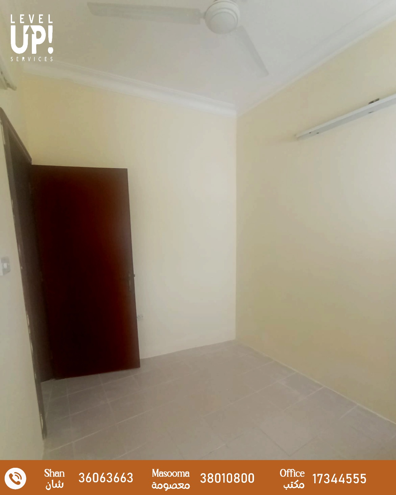 GOOD FLAT FOR RENT LOCATION MUHARRAQ REF B 045
