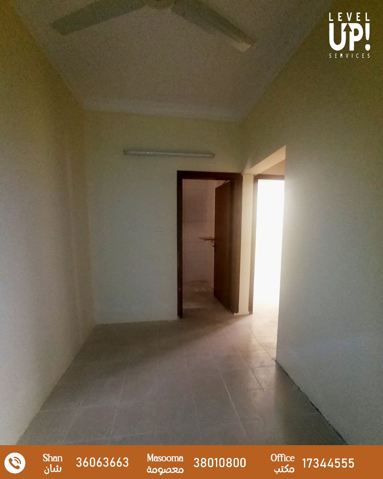 GOOD FLAT FOR RENT LOCATION MUHARRAQ REF B 045