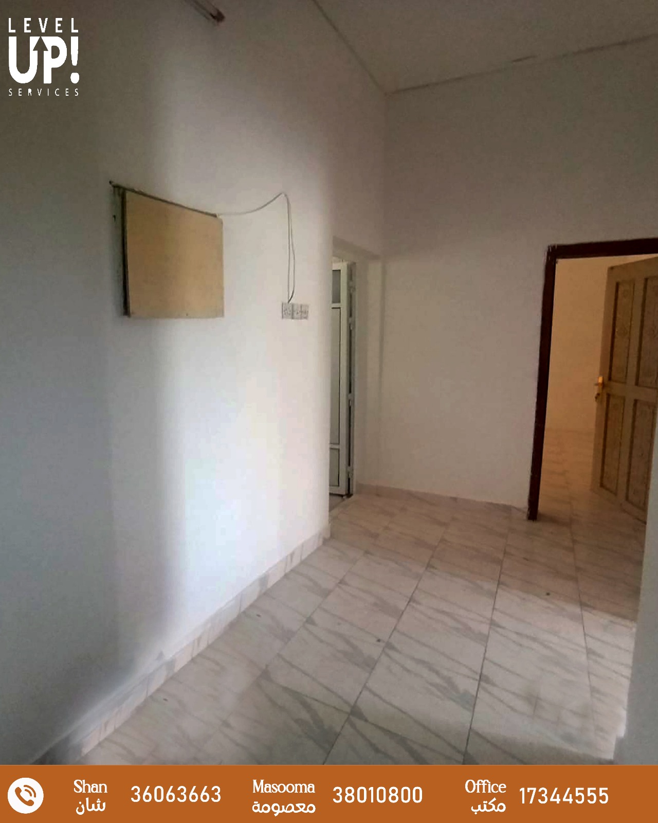 GOOD FLAT FOR RENT LOCATION MUHARRAQ REF C 010