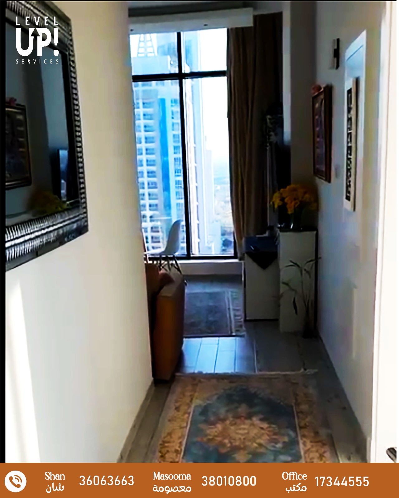 1 BHK Flat for Rent in Seef | Ref: A023