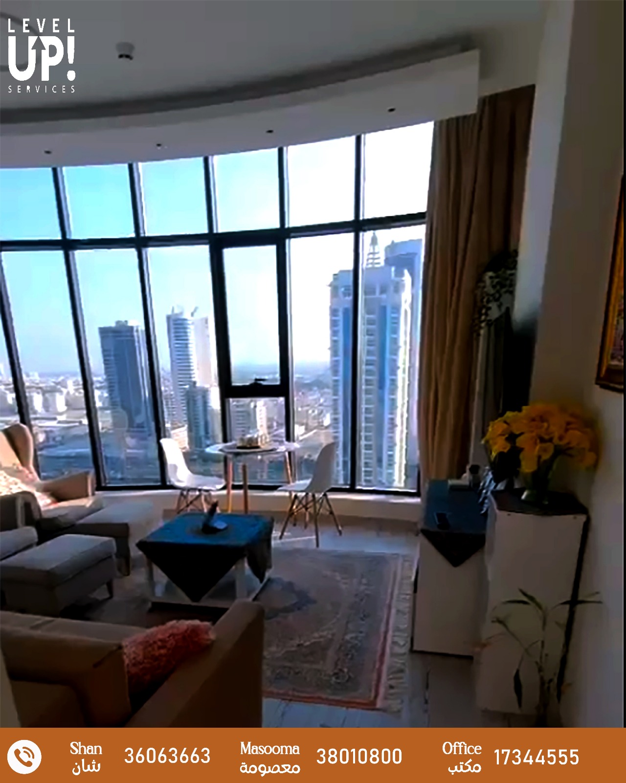 1 BHK Flat for Rent in Seef | Ref: A023